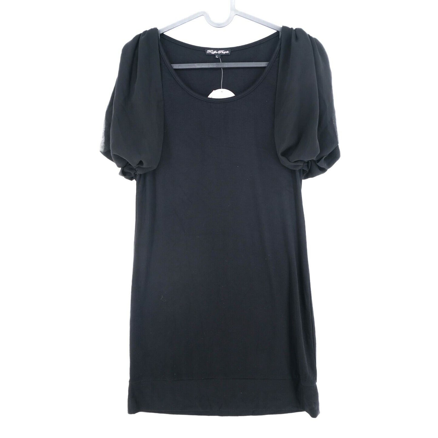 TRAFFIC PEOPLE Black Take It Easy Powerless Dress Size M L