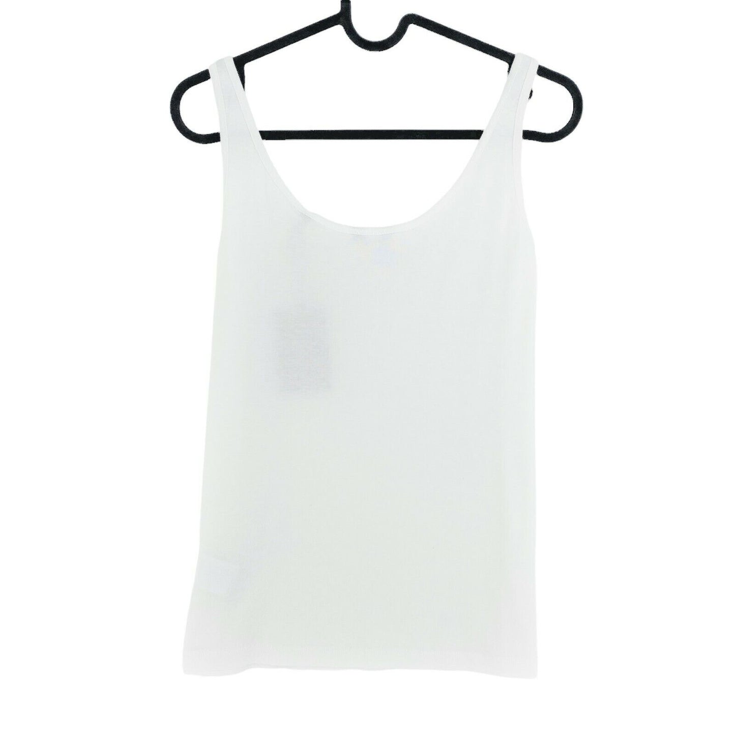 GANT White Rib Tank Top Size M