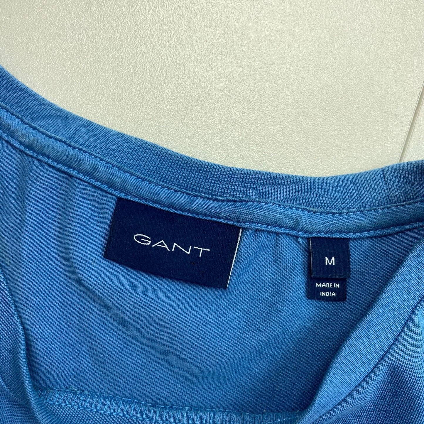 GANT Blue Original Crew Neck T-Shirt Size M