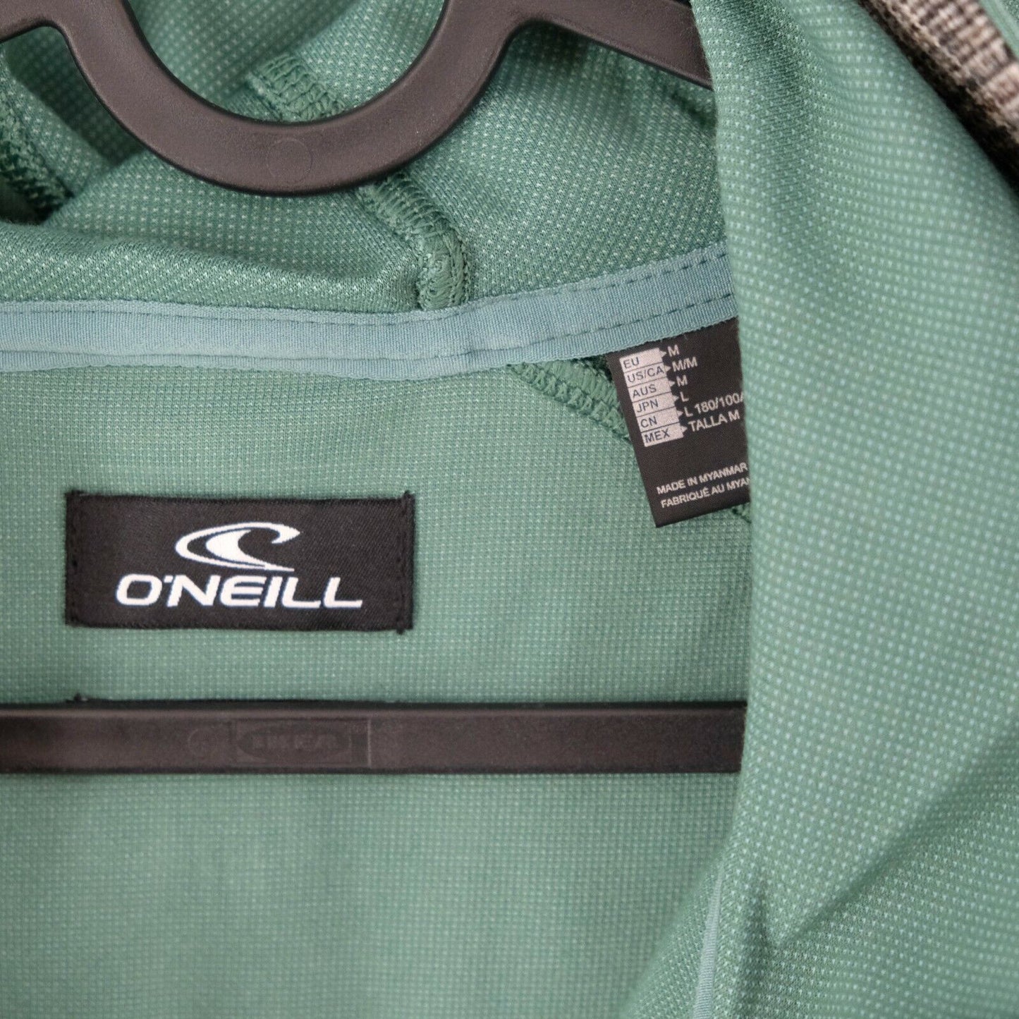 O'NEILL XPLR Super Fleece Vert Full Zip Sweat à capuche Veste Jumper Taille M