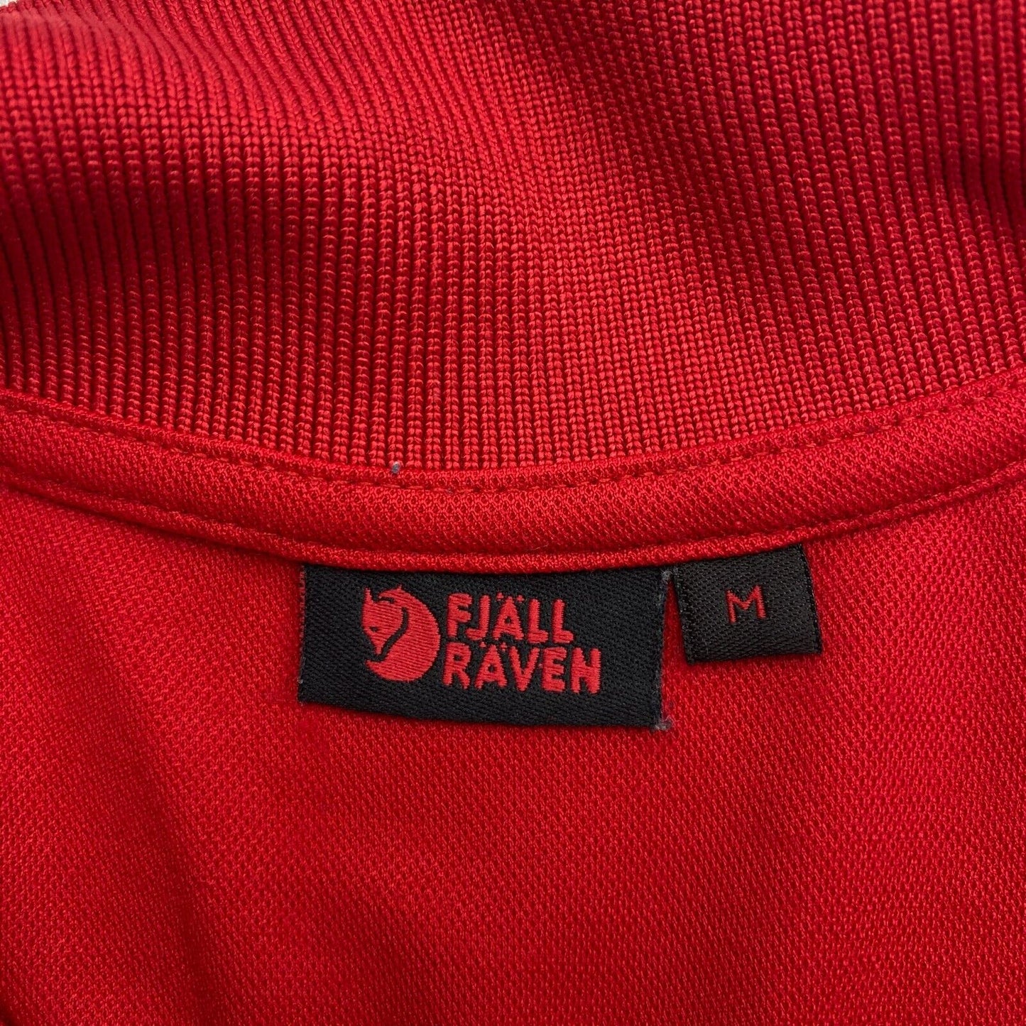 FJALLRAVEN Women Red Polo Shirt Size M