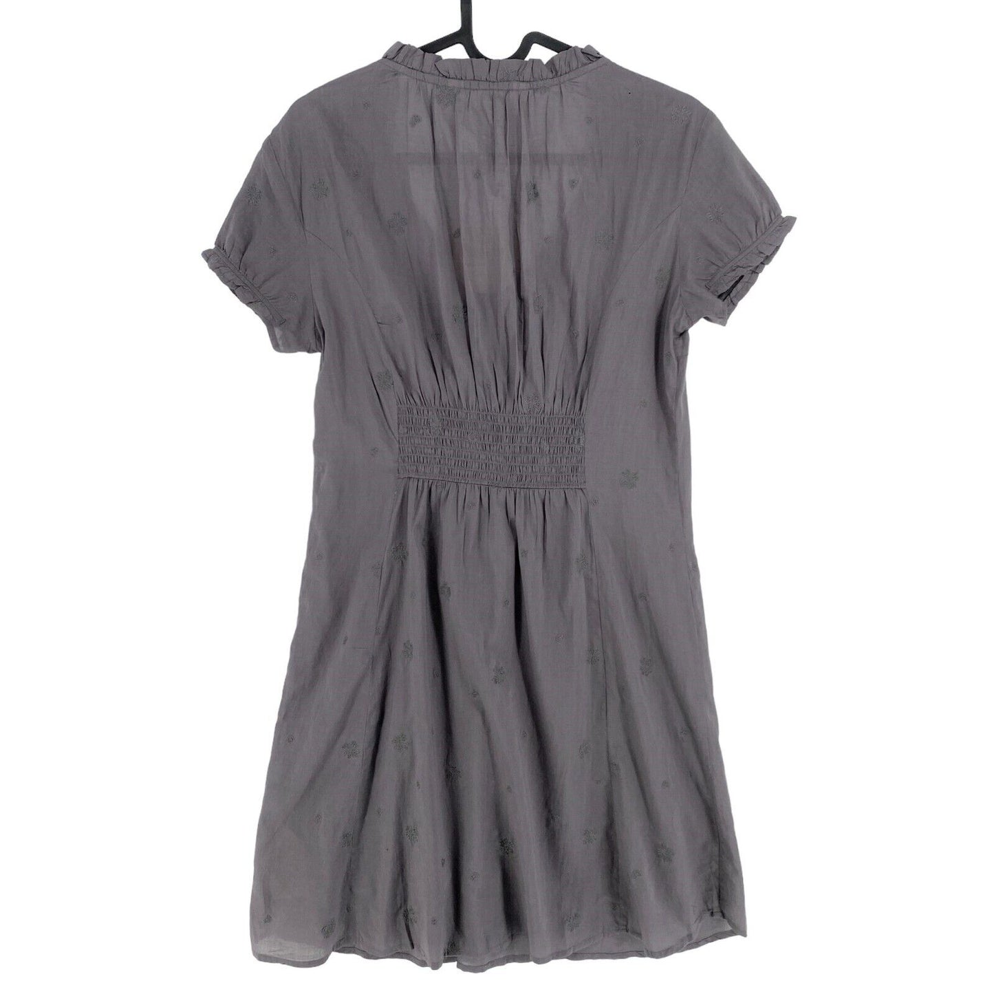 Odd Molly Grey On Point Short Sleeves Dress Size 0 / XS