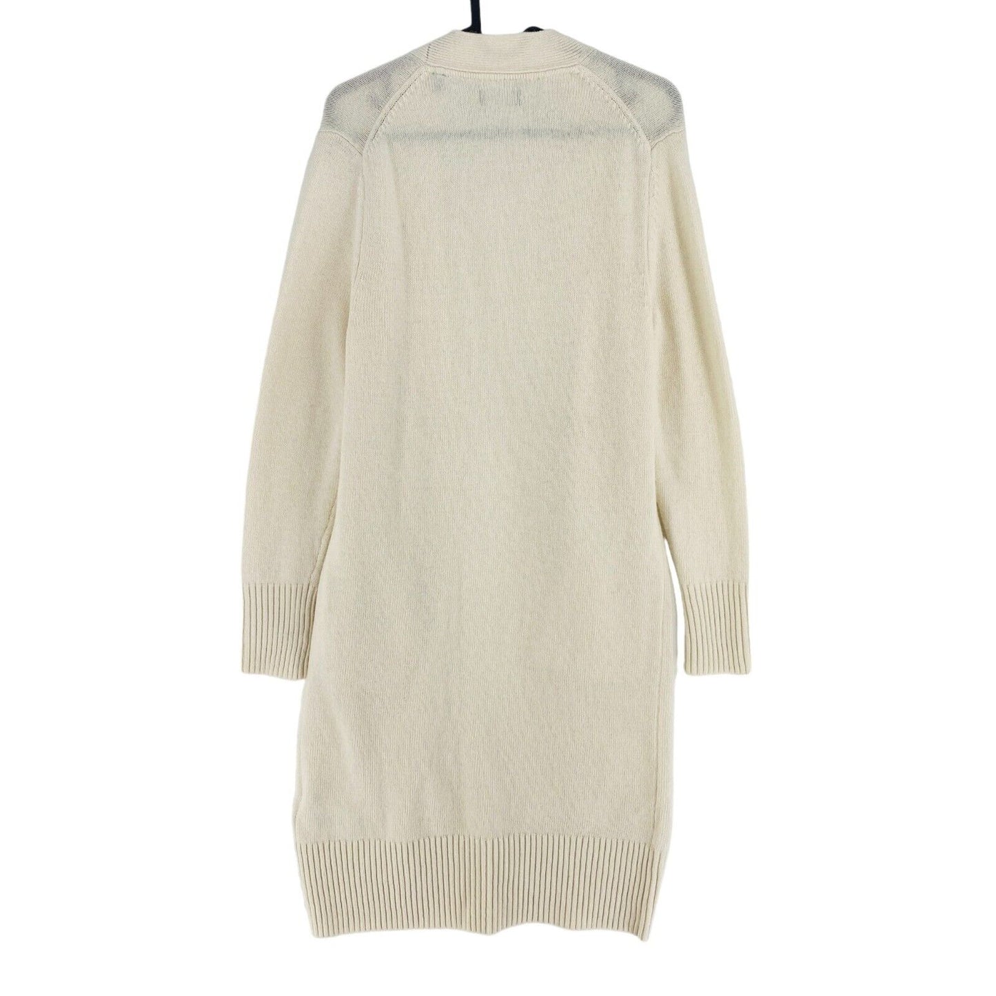 GANT Beige Wool Blend Long Cardigan Sweater Jumper Size XS