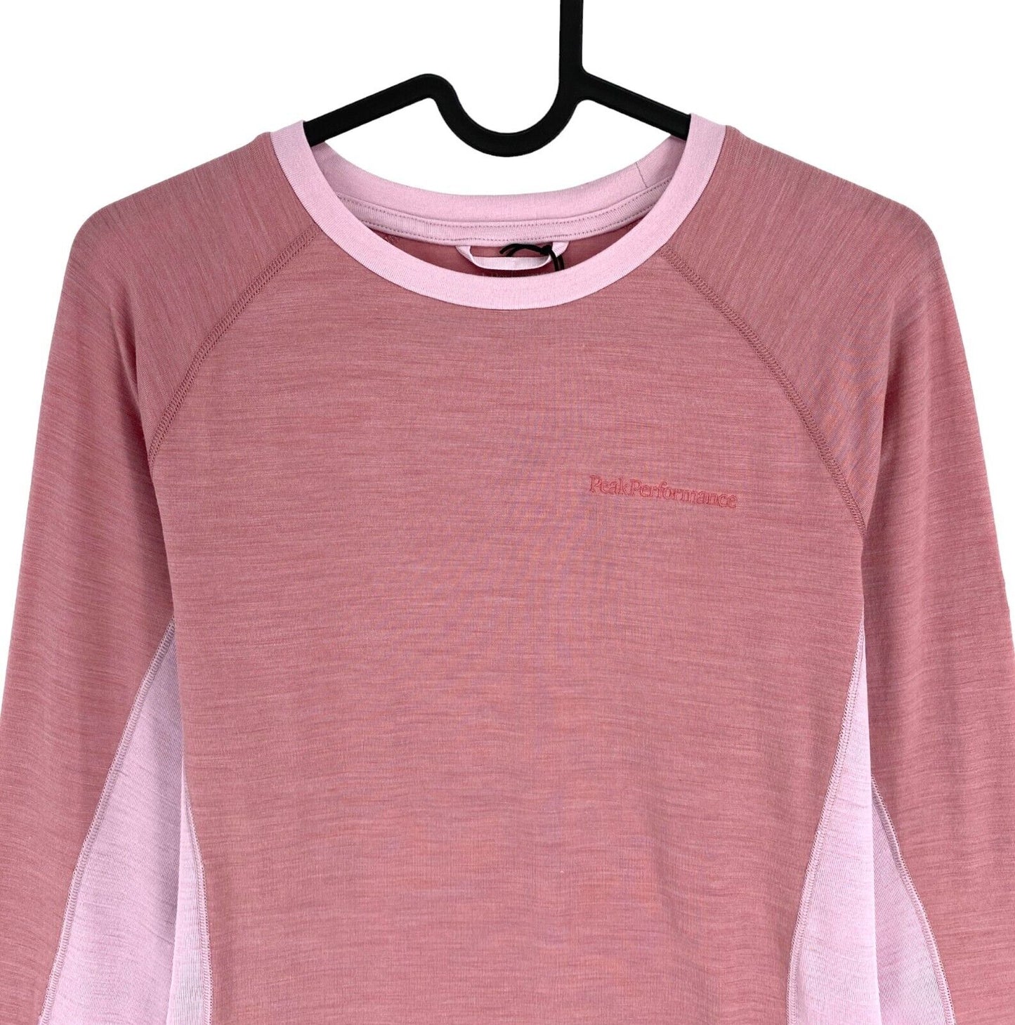 Peak Performance Women Pink Magic LS Crew Neck Top Size M