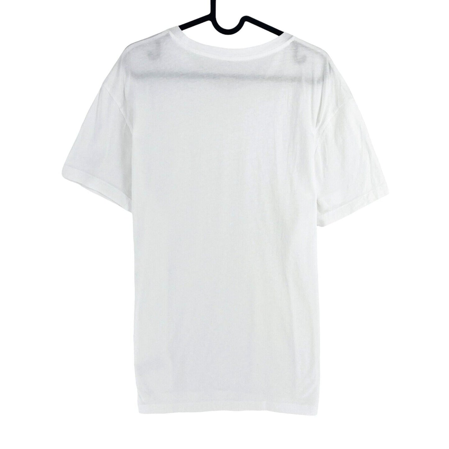 GANT Men White Logo Crew Neck Short Sleeve T Shirt Size L