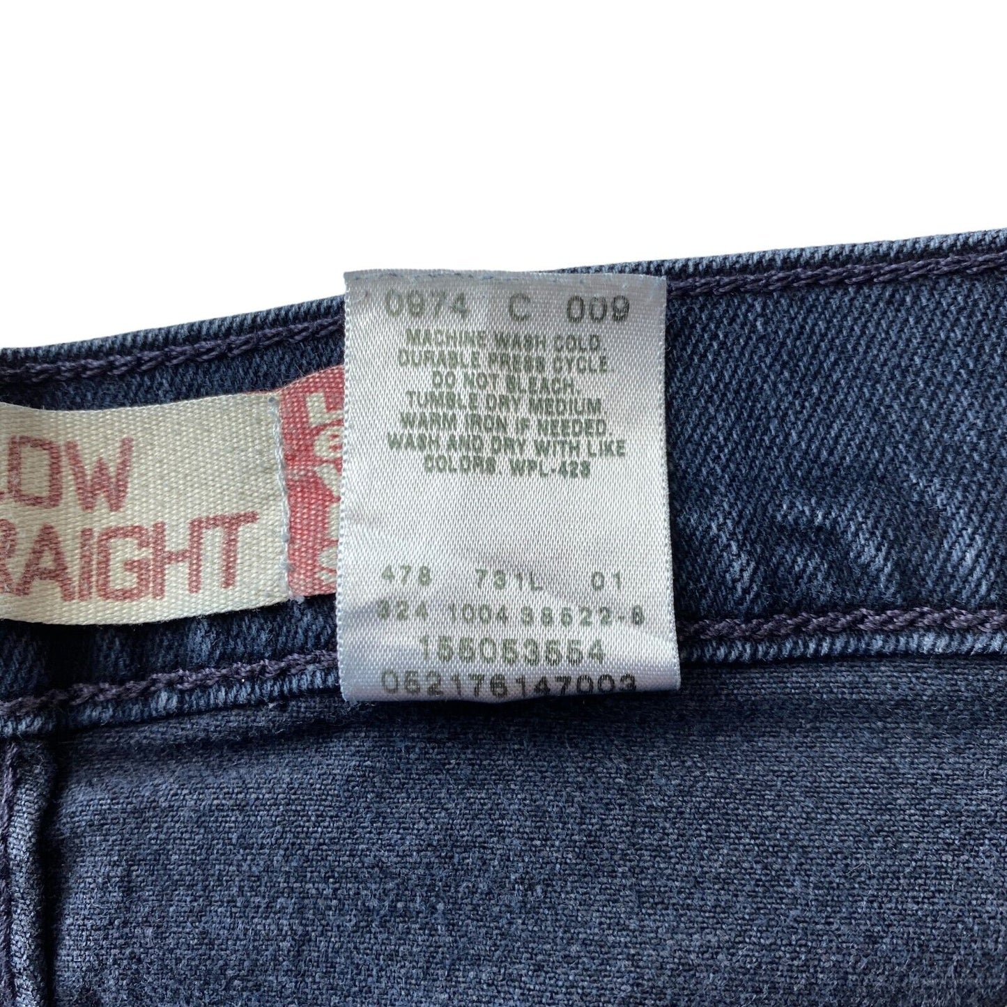 Vintage Levi's 505 Women Dark Blue Regular Straight Fit Jeans 12 M / W31 L30