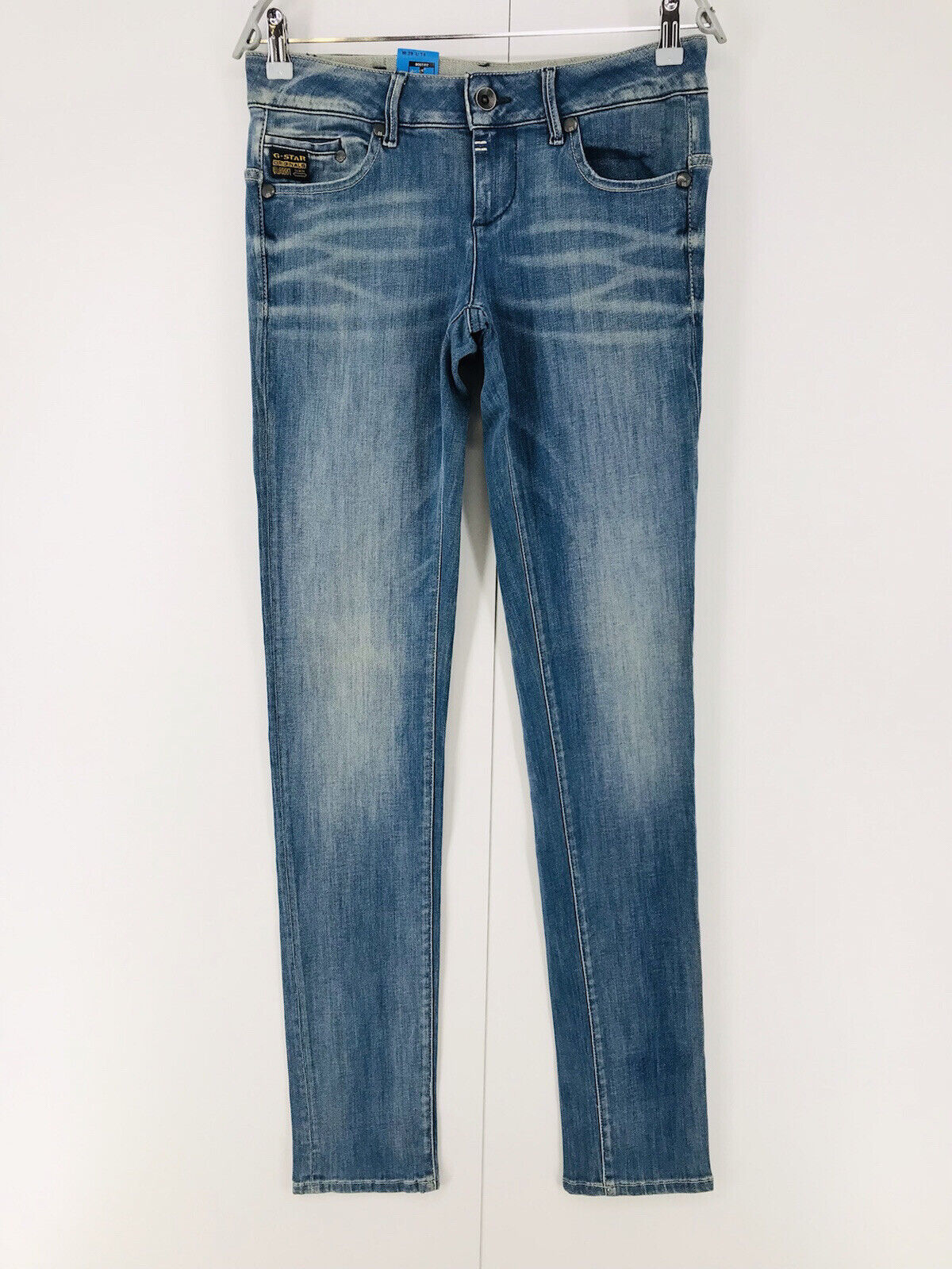 G-STAR RAW MIDGE Women Blue Skinny Fit Jeans W29 L34