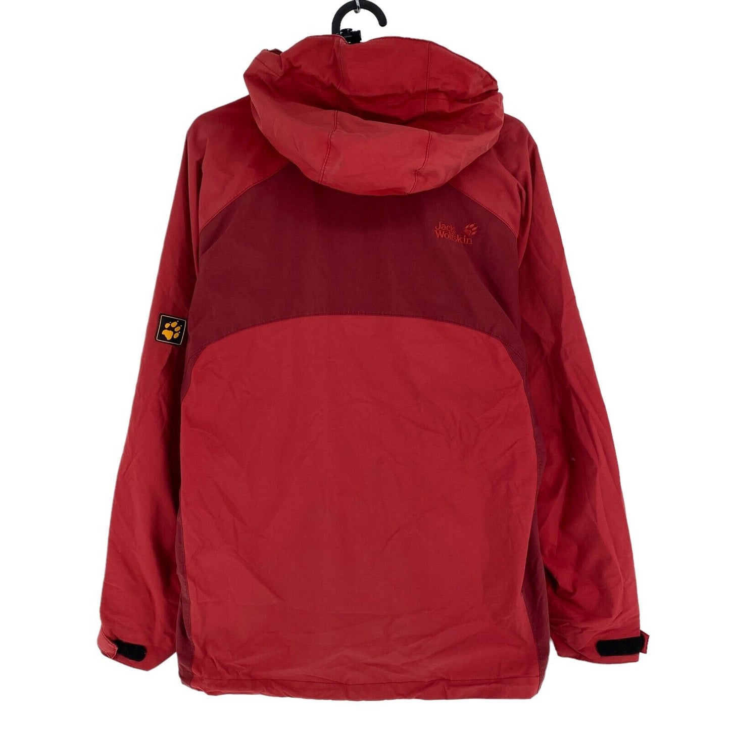 Jack Wolfskin Texapore Veste à capuche rouge foncé Manteau Taille M