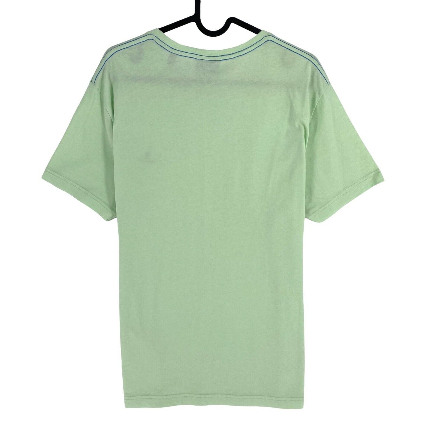 GANT Men Light Green Contrast Logo Crew Neck Short Sleeves T Shirt Size L