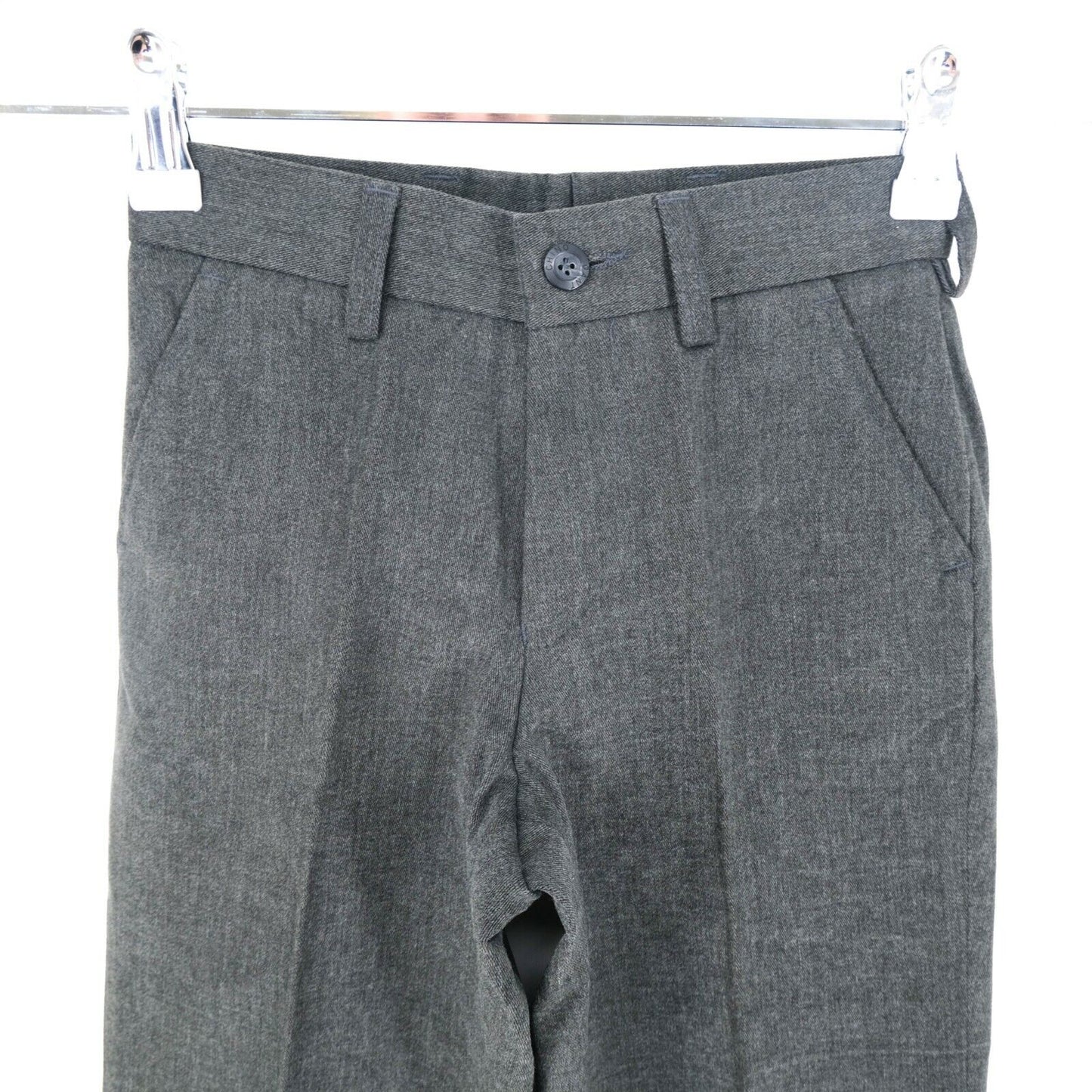 GANT Dunkelgraue Flanell-Chinohose Hose Größe S