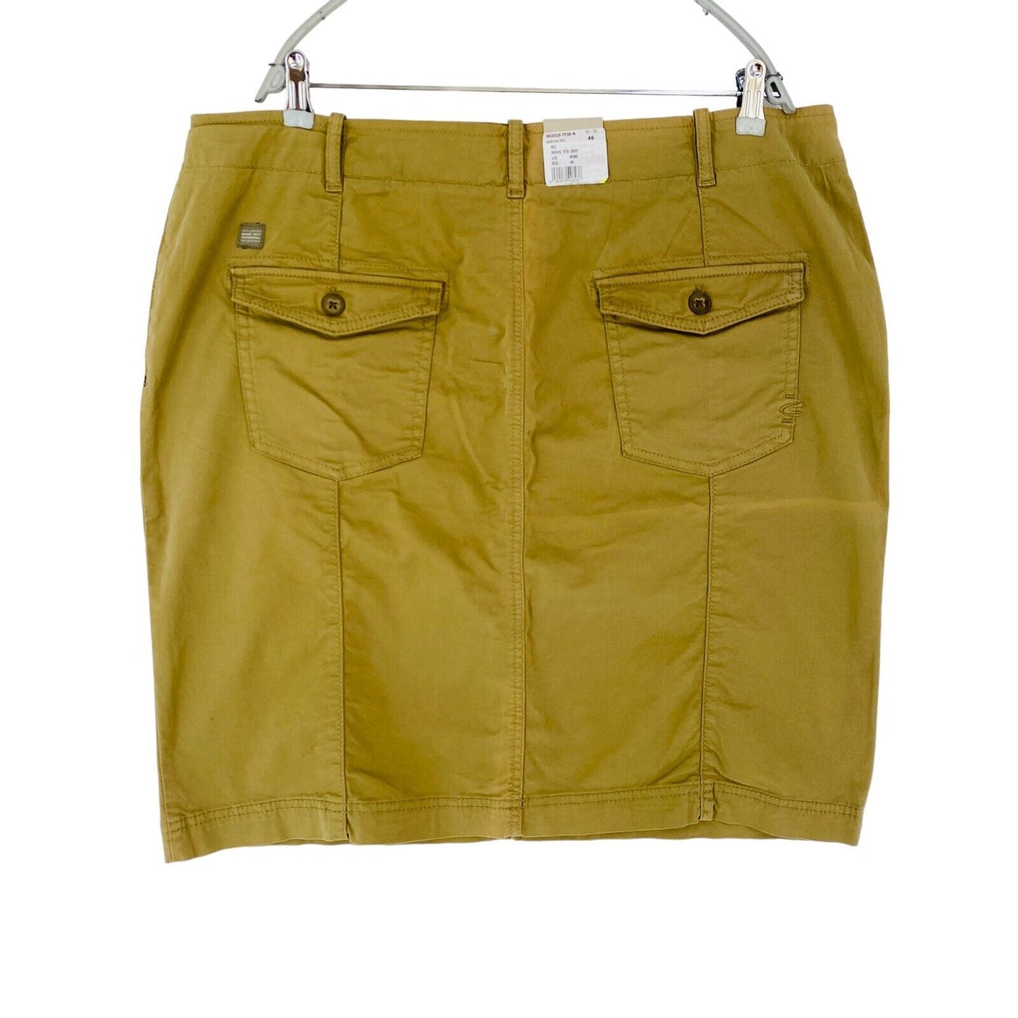 Camel Active Brown Regular Fit Chino Skirt Size EUR 46 W40