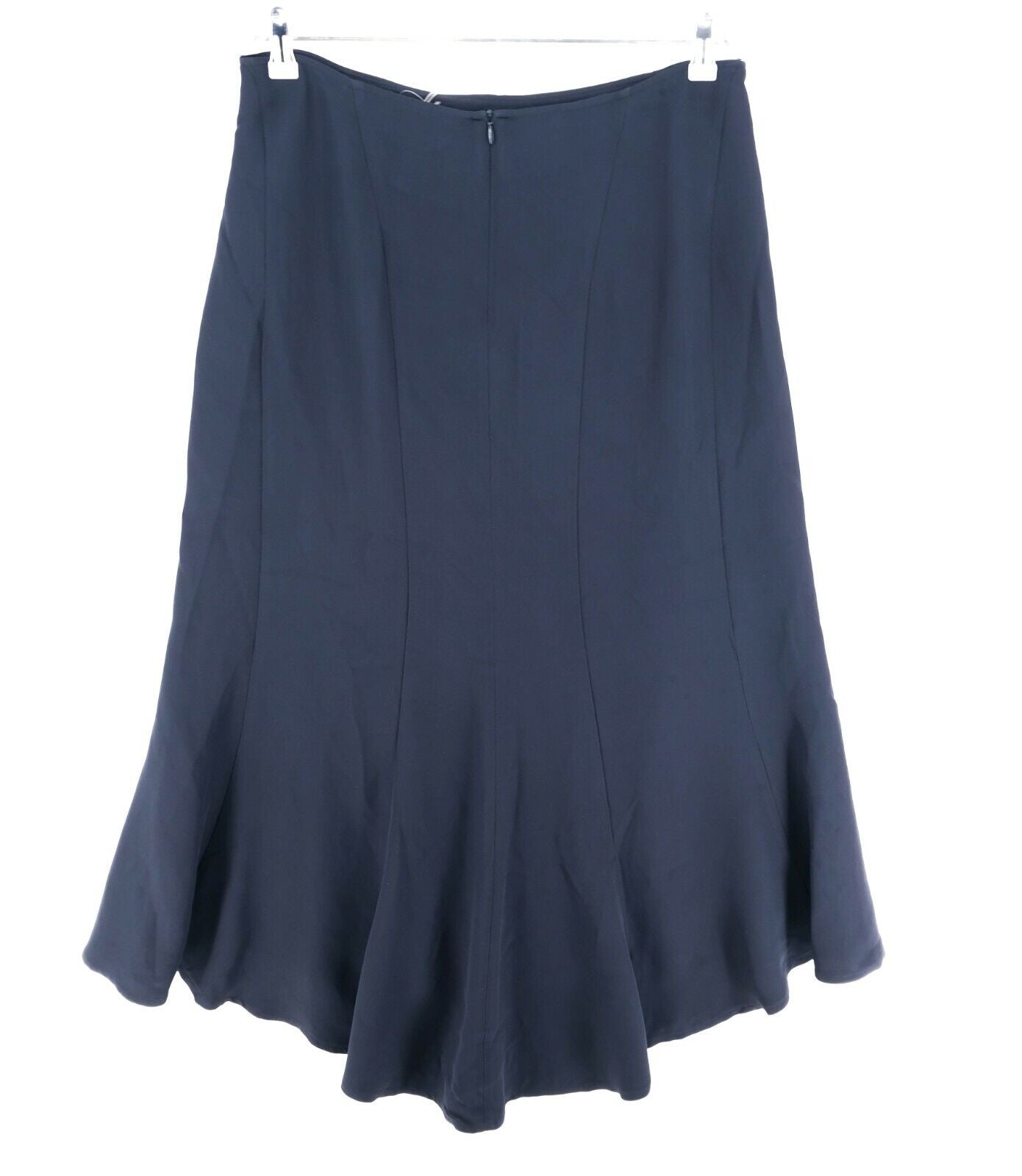 PERSONA Navy Blue Flared Skirt Size EU 42 48 UK 14 20 US 12 18