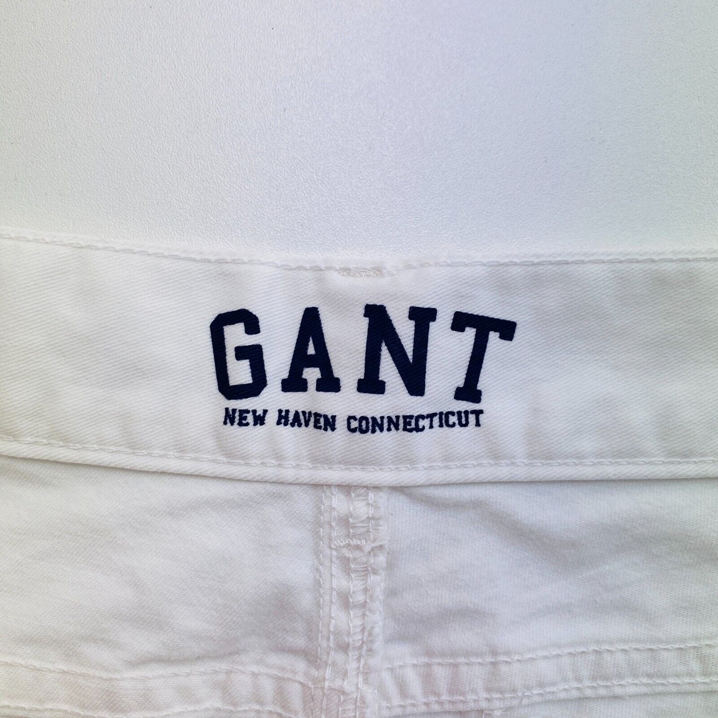 GANT Women White Capri Pants Trousers Size W30