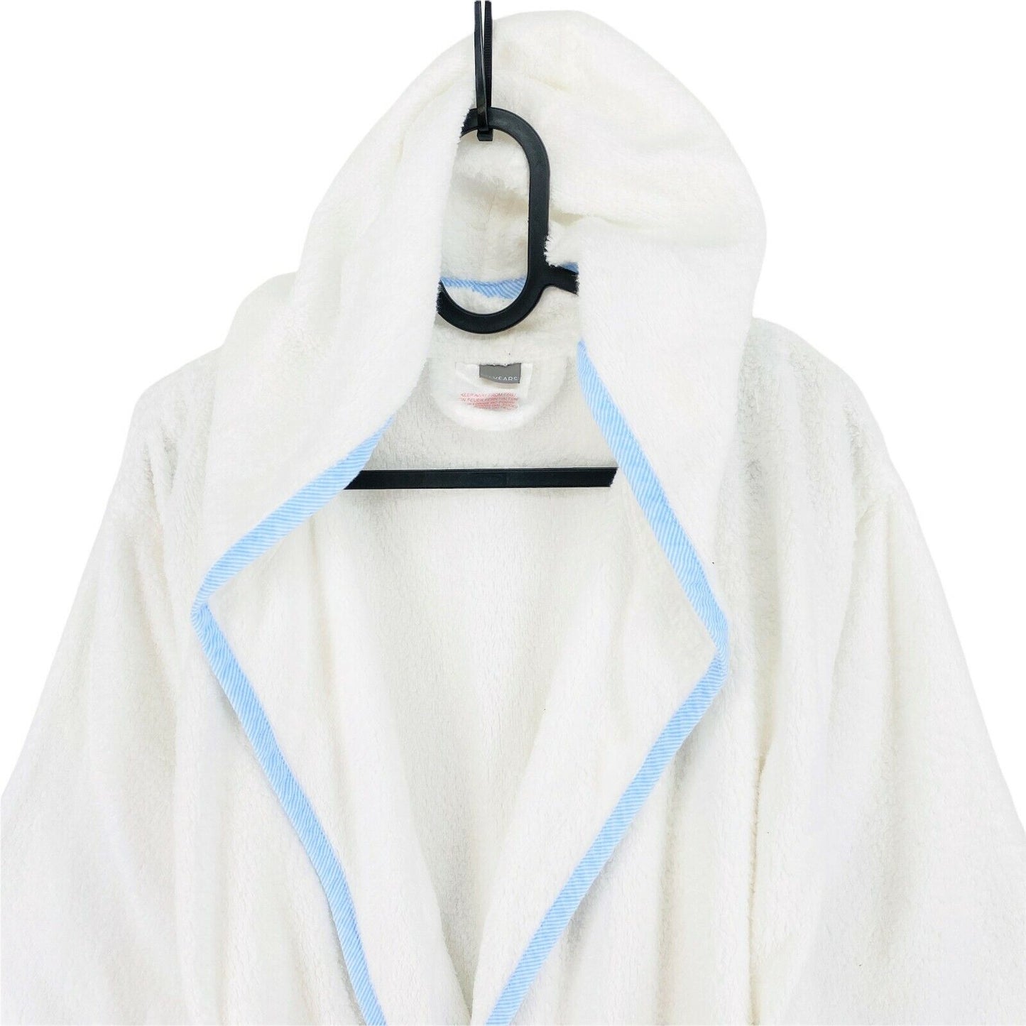 GANT White 100% Cotton Hooded Bath Robe Size 14 Years