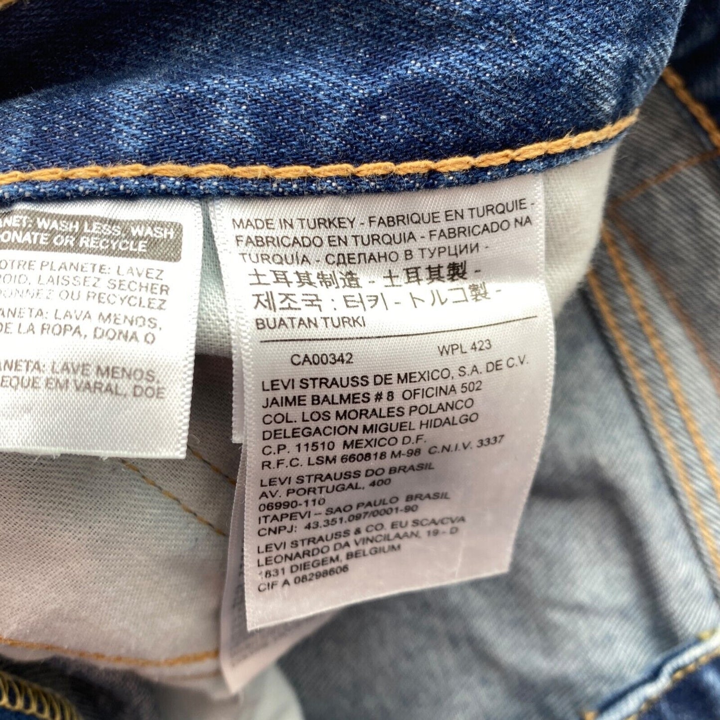 Levi's 511 Jean slim bleu W32 L34