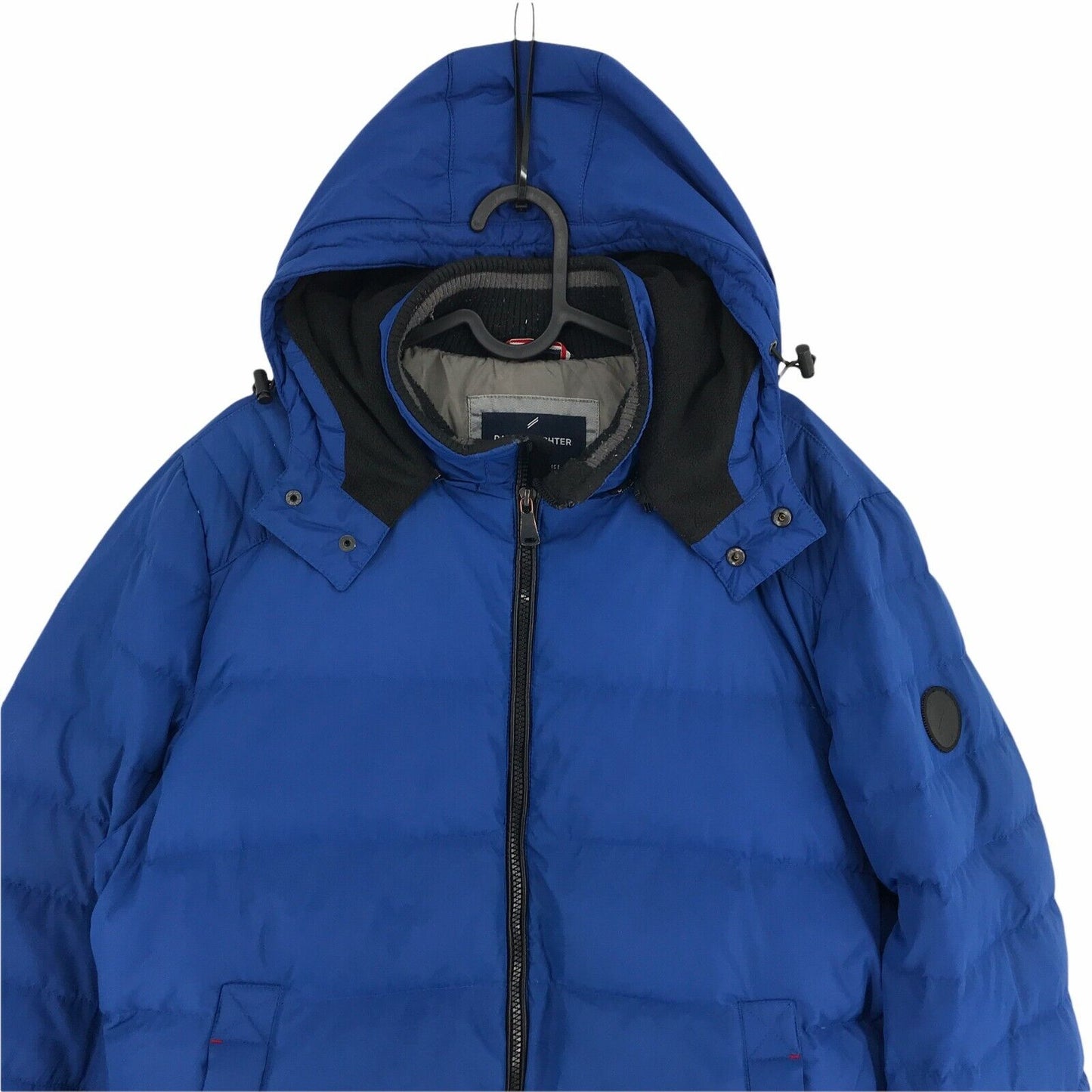 DANIEL HECHTER Bleu Puffer Jacket Manteau Taille EUR 50 US UK 40 Large