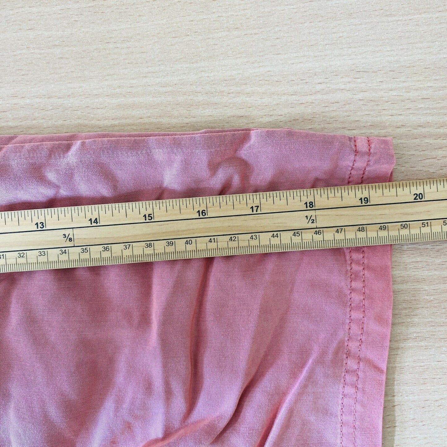 MONTEGO Pink Elastic Waist Drawstrings Skirt Size EU 36