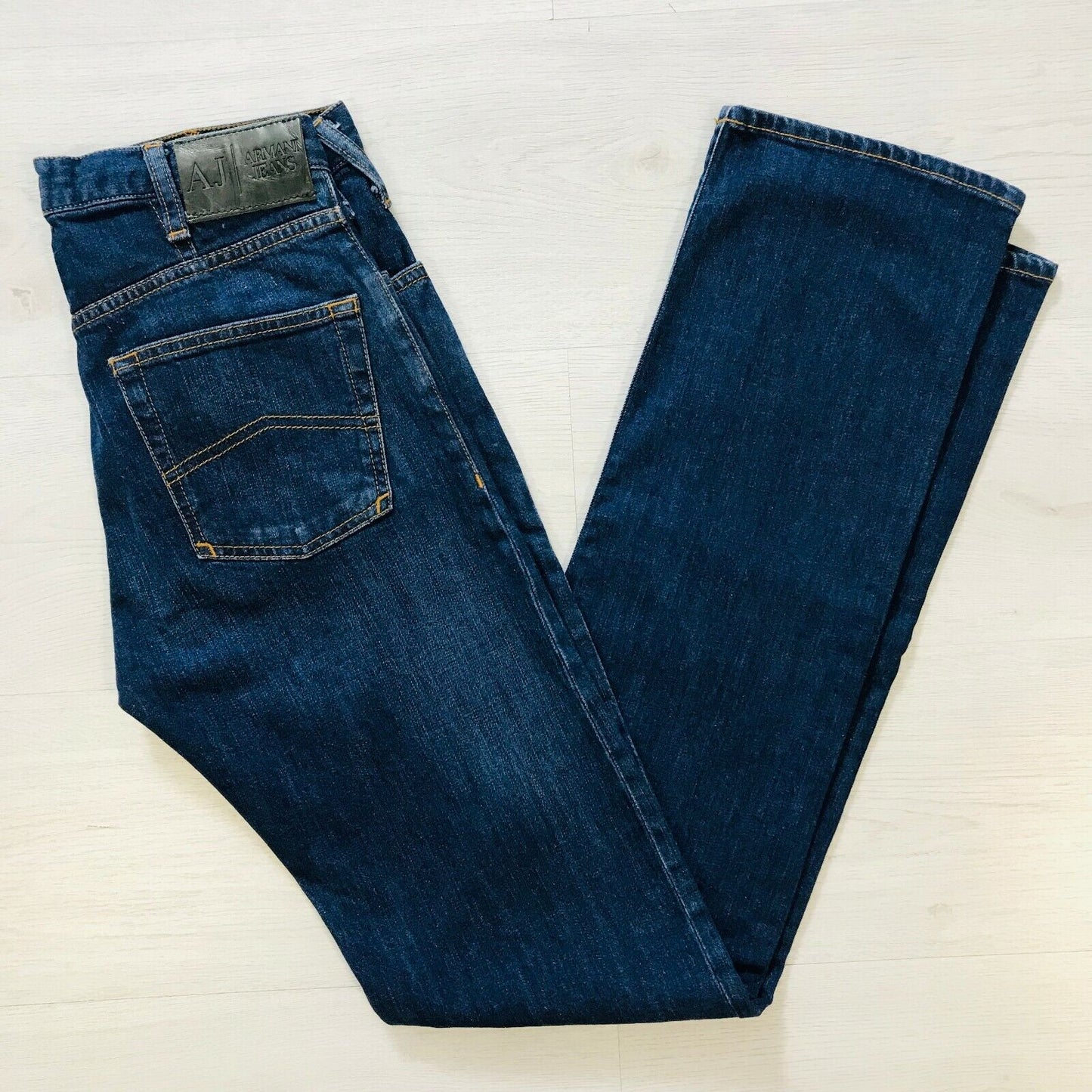 Men‘s Armani Jeans Blue Regular Fit Jeans Size W28 L34