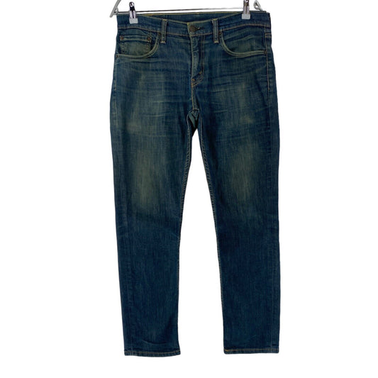 Levi's 511 Dunkelblaue Stretch-Jeans in Slim Fit, W31 L30