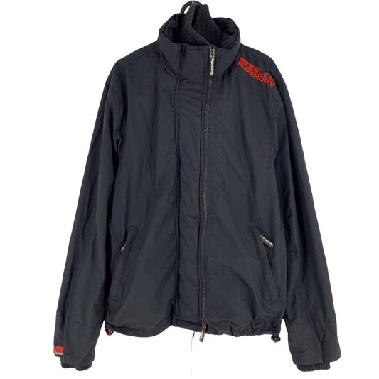 SUPERDRY Professional The Windcheater Dunkelgraue Jacke Größe M