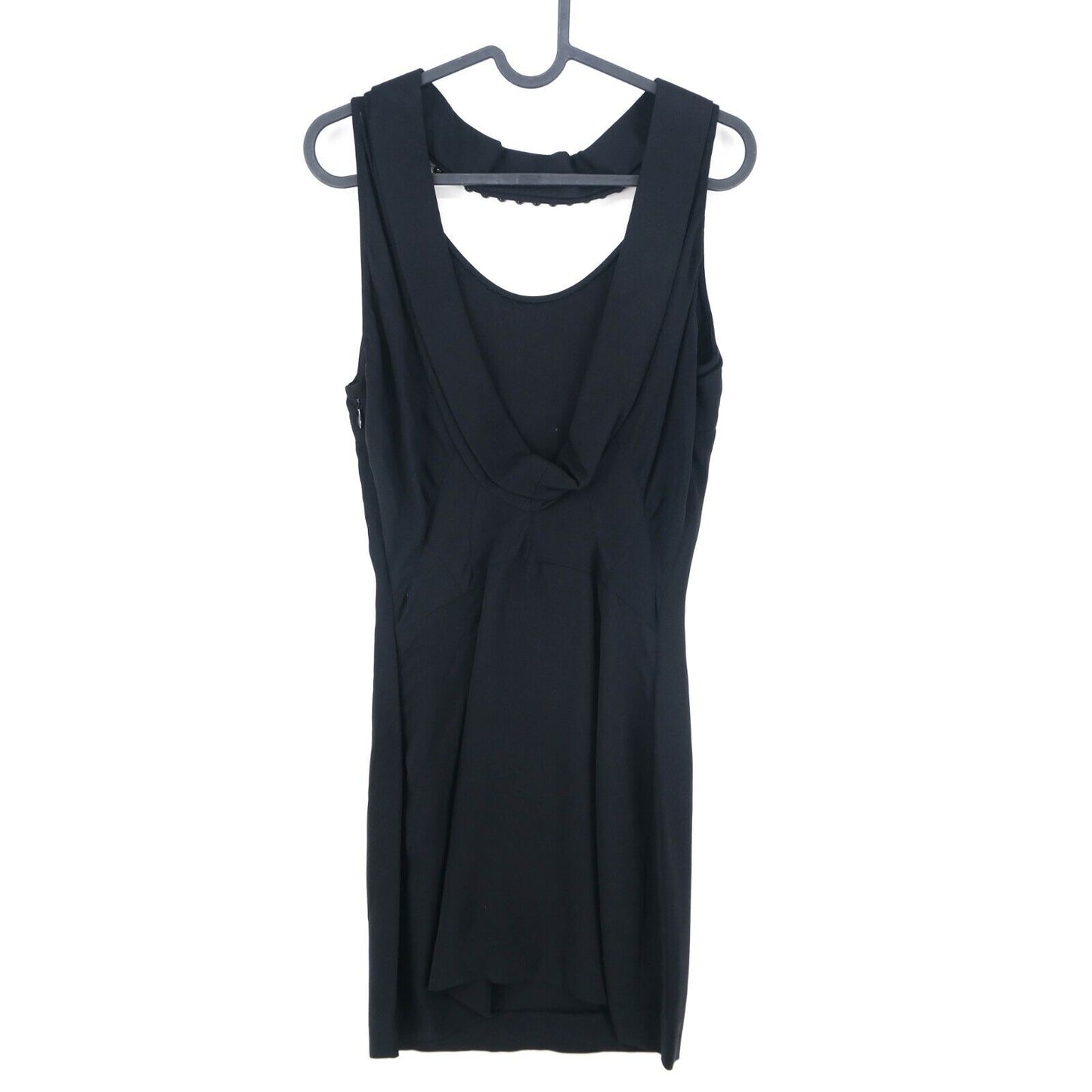 JOHN RICHMOND X Black Round Neck Dress Size IT 42 EUR 38 UK 10 US 8