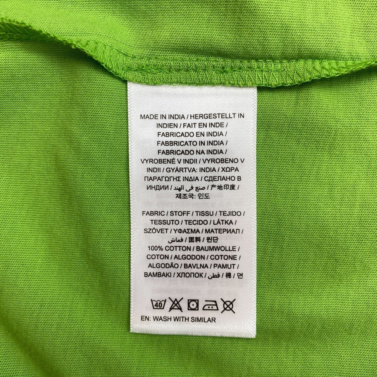 GANT T-shirt à col rond Original vert clair taille XL