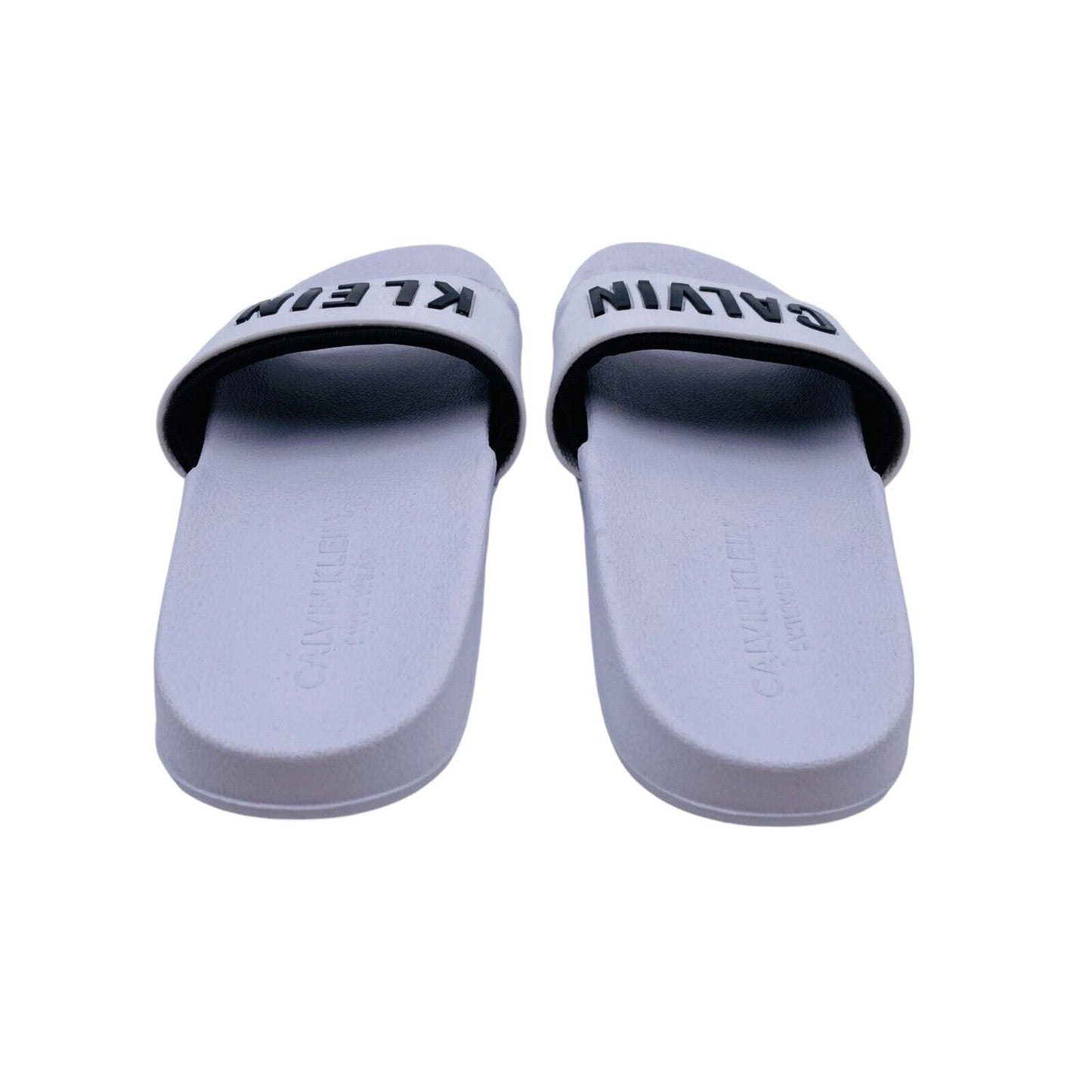 Calvin Klein Beachwear Women White Sandals EUR 35 / 36 US 5 / 6 UK 2.5 / 3.5