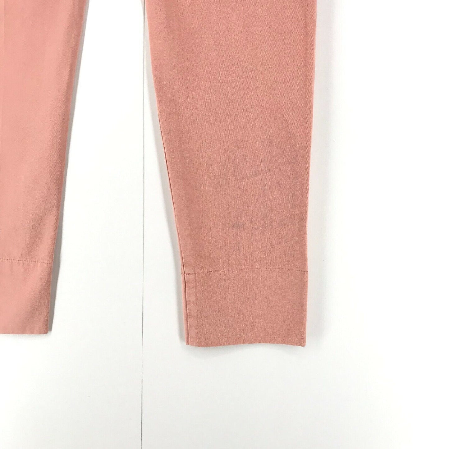 NOLITA Women Pink Relaxed Tapered Fit Chino Trousers Size W28