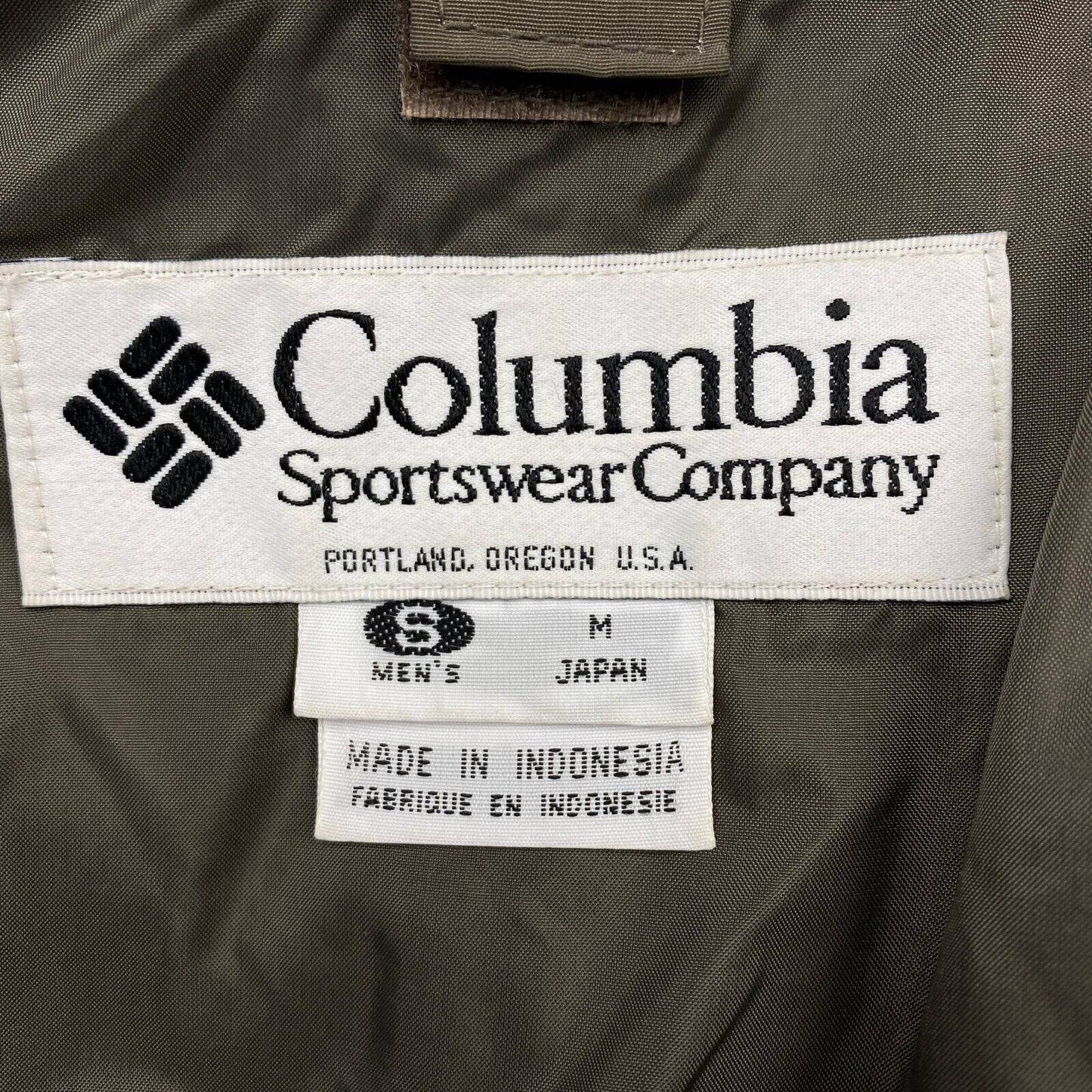 Columbia Sportswear Company Brown Hooded Jacket Coat Size S