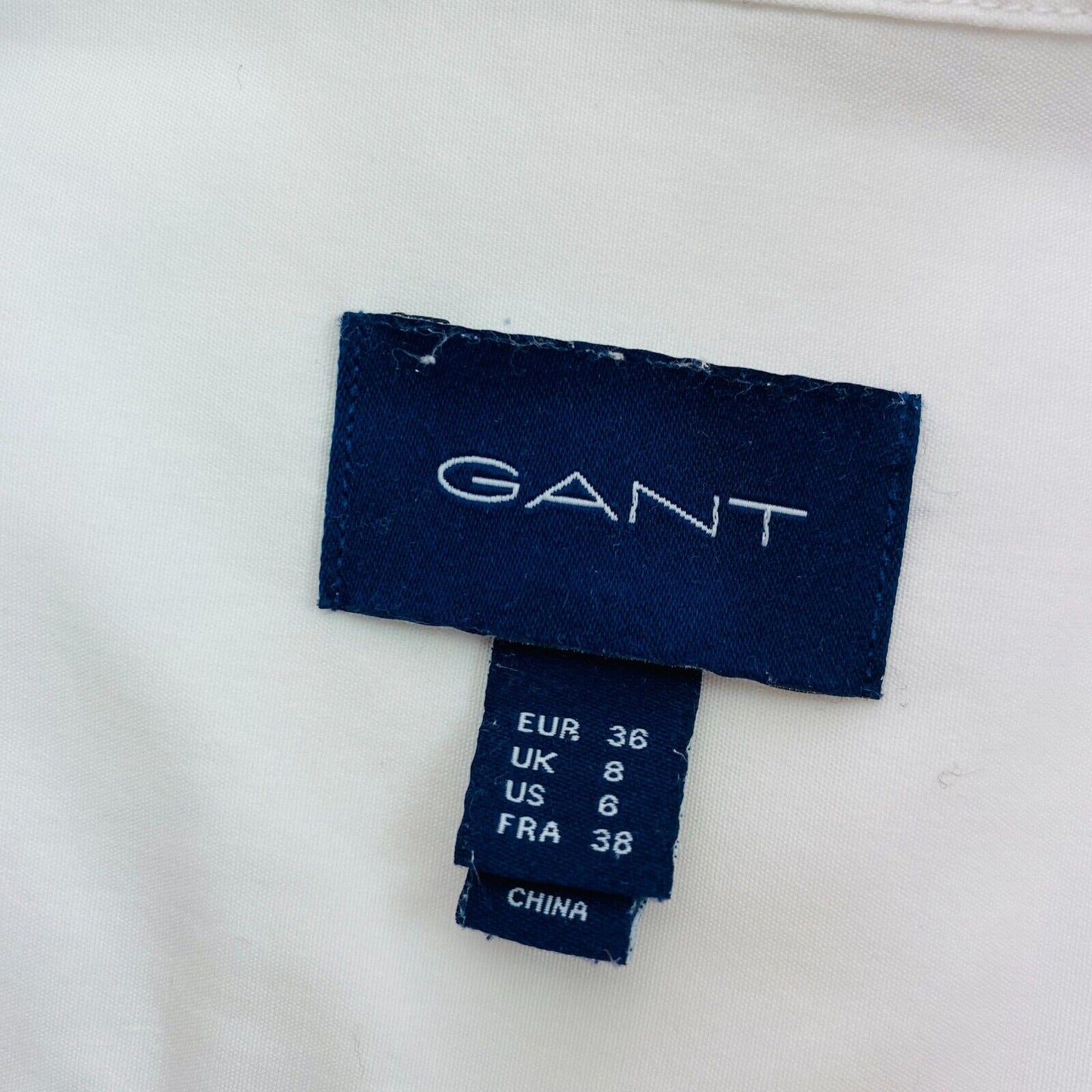 GANT White Shirt Size EU 36 UK 8 US 6