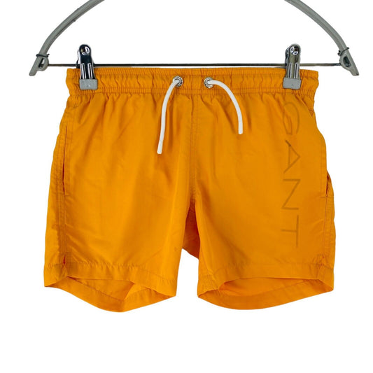 GANT Boys Yellow Regular Fit Beachwear Swimming Shorts 122 / 128 cm. 7 - 8 Years