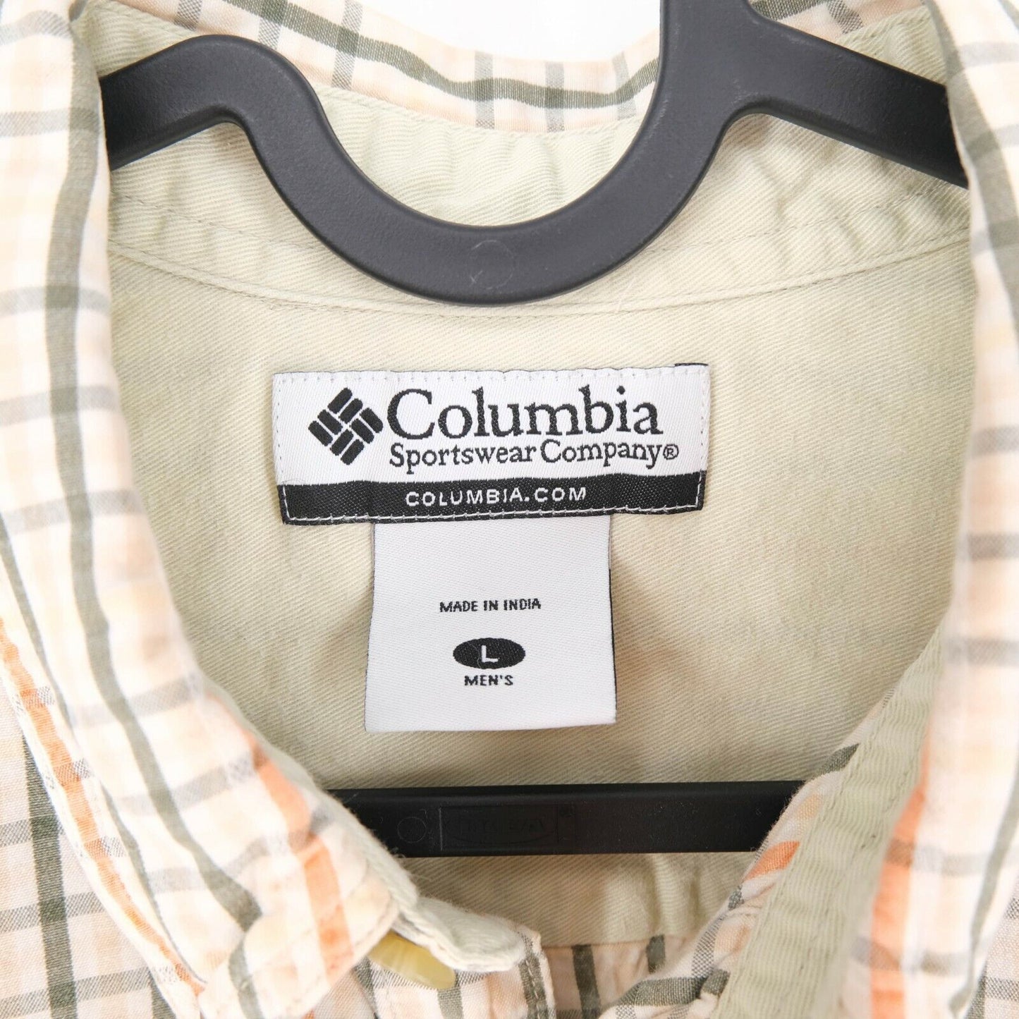 Columbia Coloured Check Print Shirt Size L