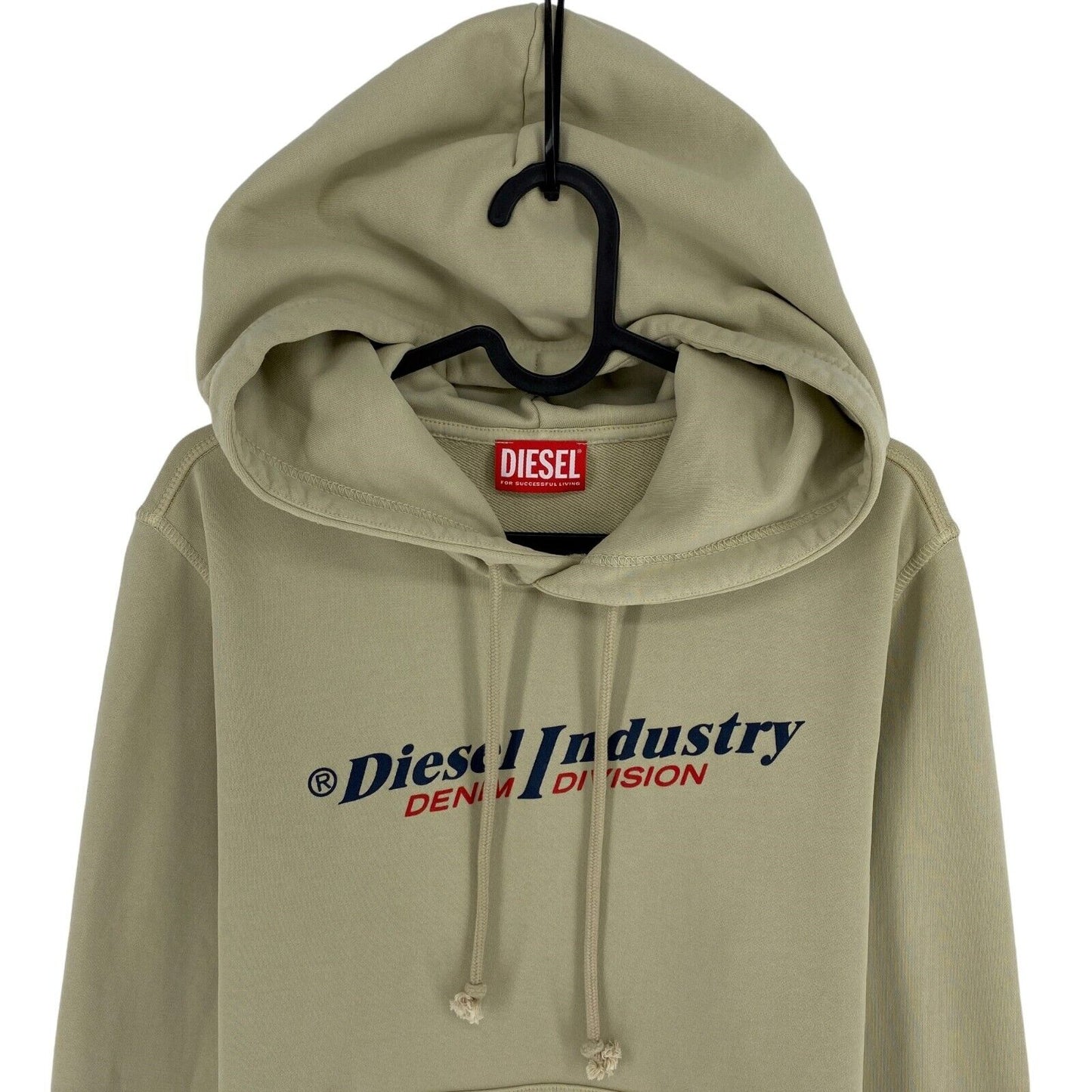 DIESEL Grün Logo Hoodie Pullover Pullover Größe XS