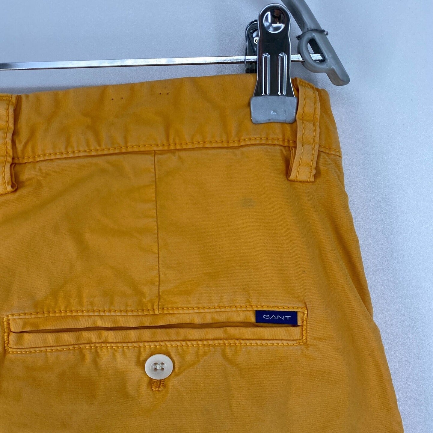 GANT HALLDEN Orange Slim Fit Chino Trousers W35 L34