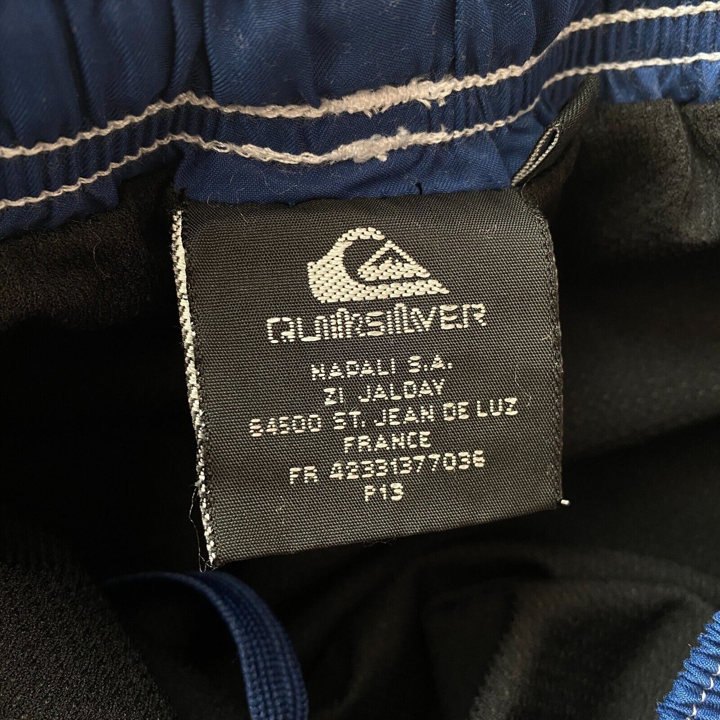 QUIKSILVER Blaue Bademode Badehose Shorts Größe M