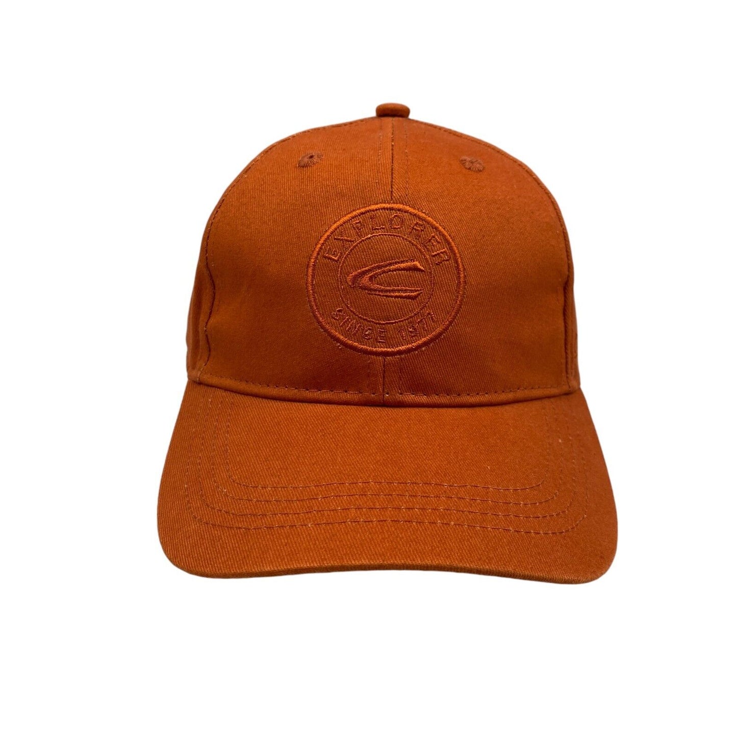 Camel Active Mens Orange Cotton Baseball Cap Hat One Size