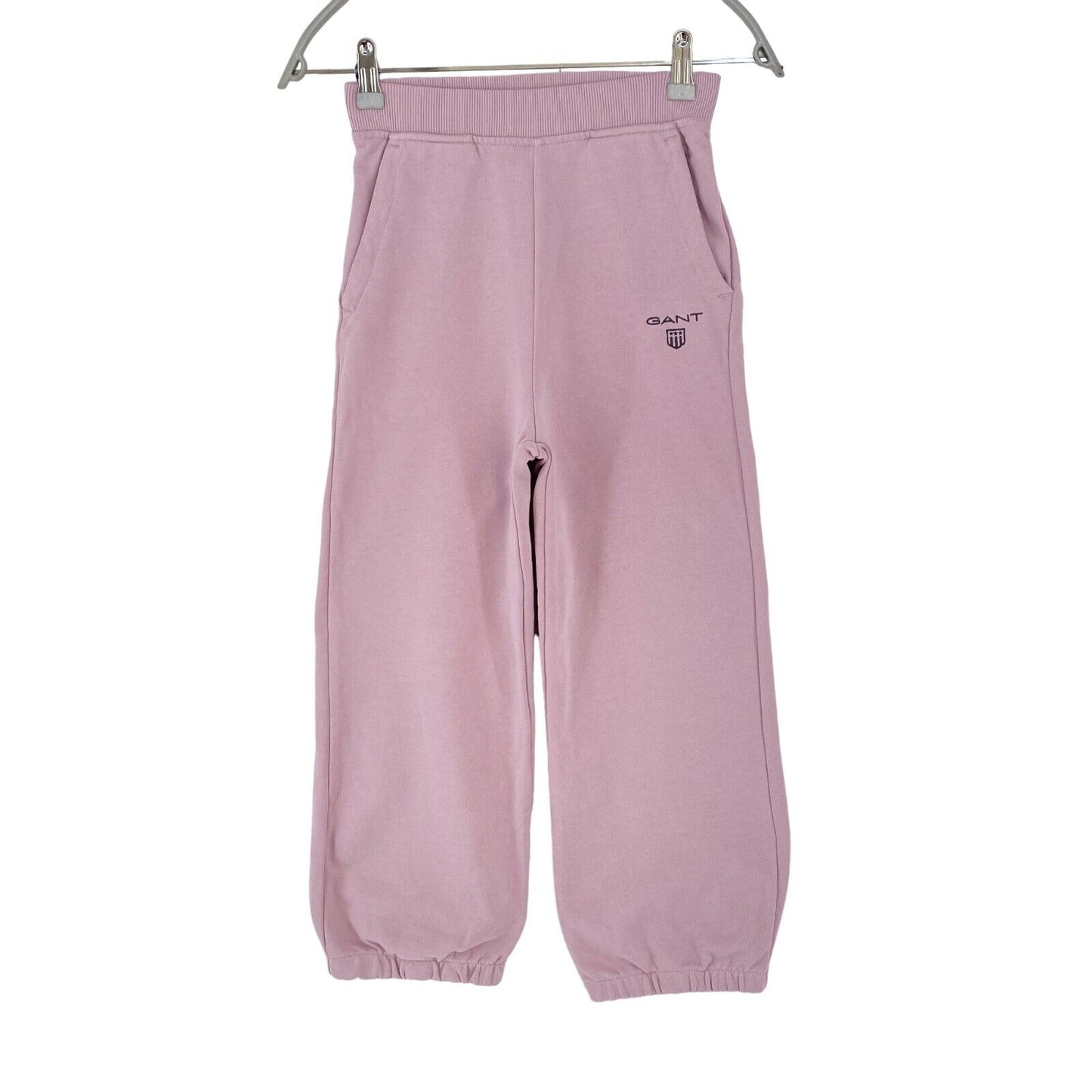 GANT Girls Pink Regular Fit Sweat Trousers Size 7 - 8 Years 122 cm. / 128 cm.