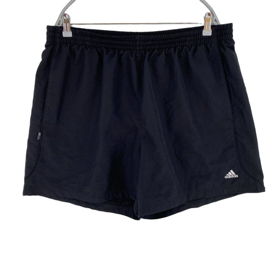 adidas Schwarze Activewear-Shorts, Größe 2XL W36