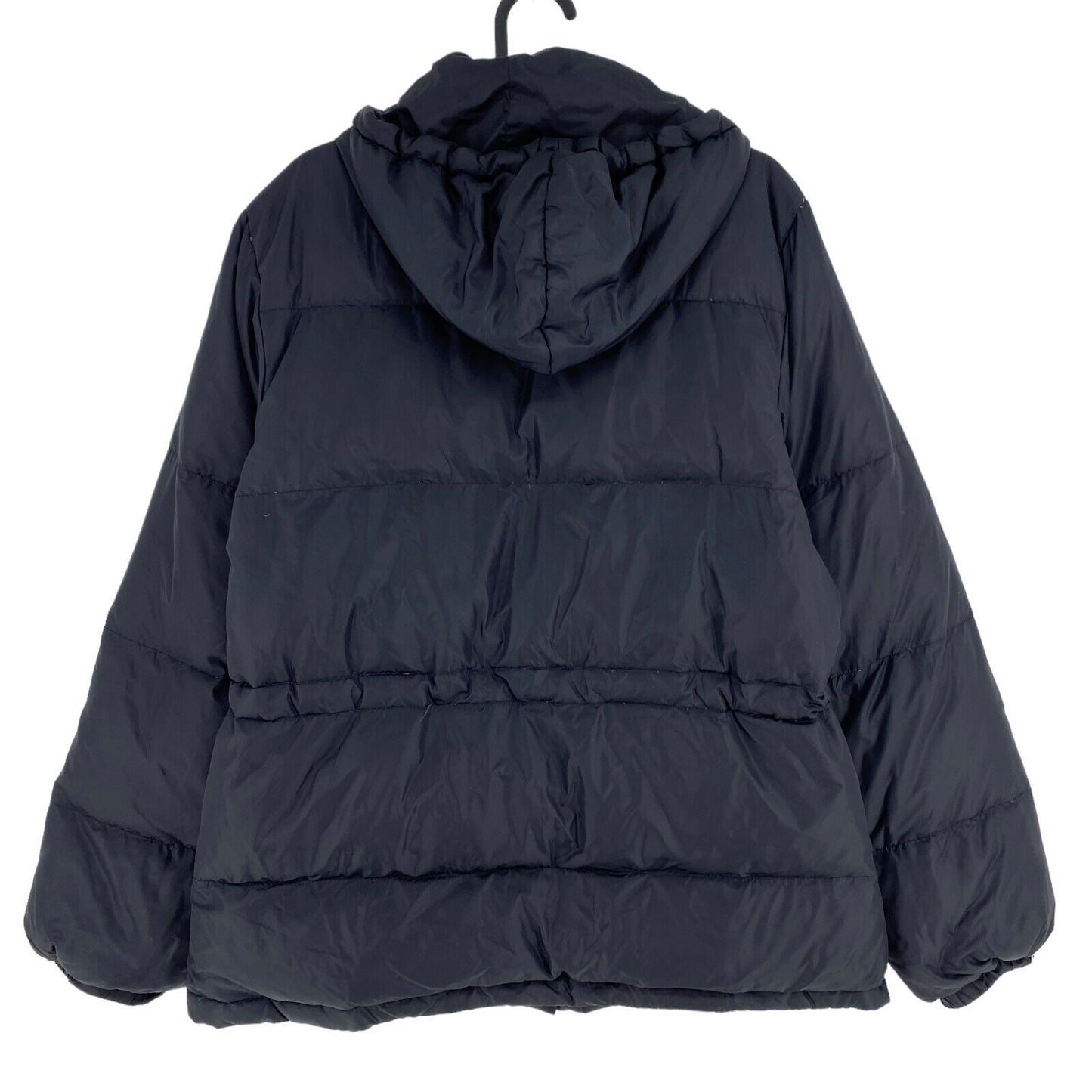 REPLAY Navy Blue Hooded Down Puffer Jacket Coat Size S