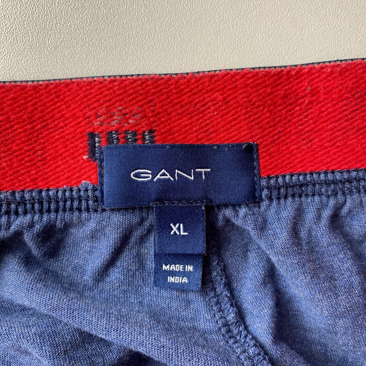 GANT Blue Regular Fit Pajama Sweatpants Trousers Size XL