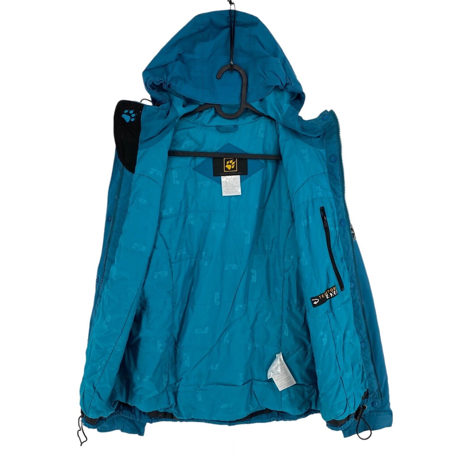 Jack Wolfskin Texapore 4x4 Blue Hooded Jacket Coat Size S