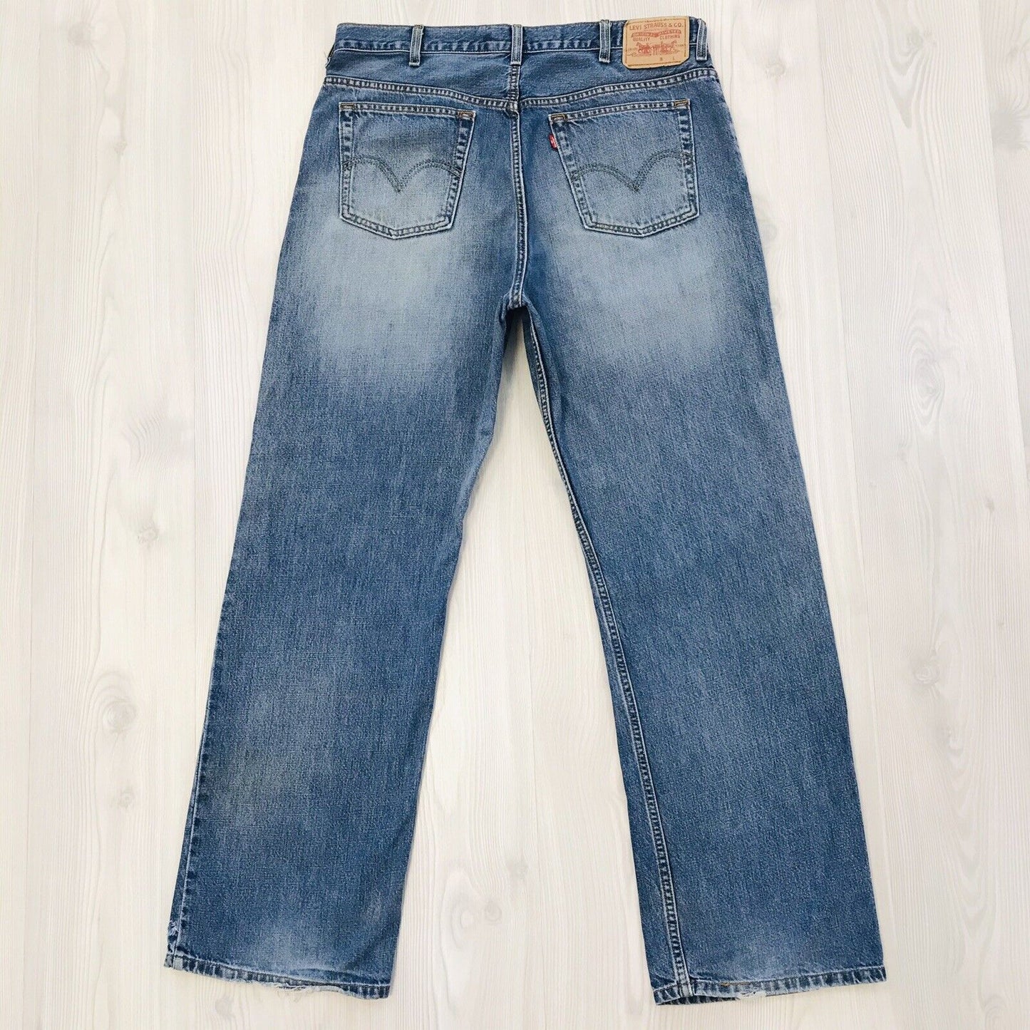 Vintage Levi's Blue Relaxed Straight Fit Jeans Size W36 L32