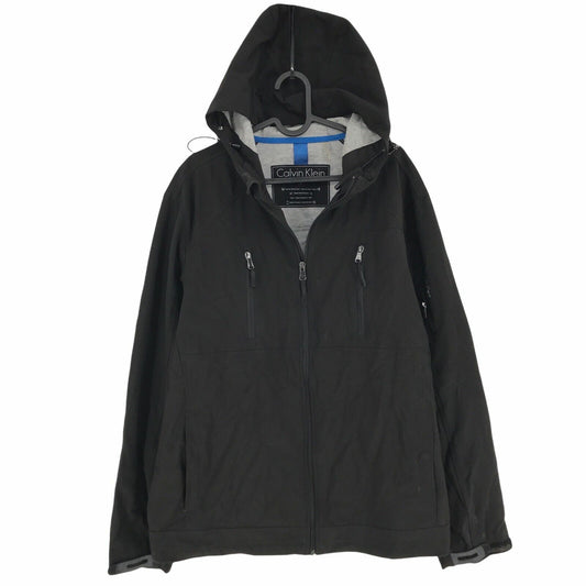 Calvin Klein Veste à capuche noire Manteau Taille L