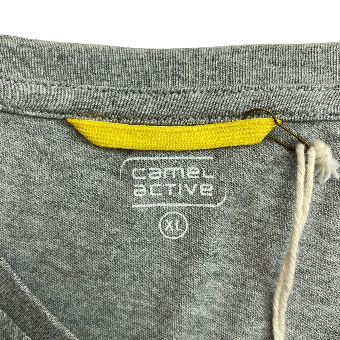 Camel Active Grey Crew Neck T Shirt Size XL