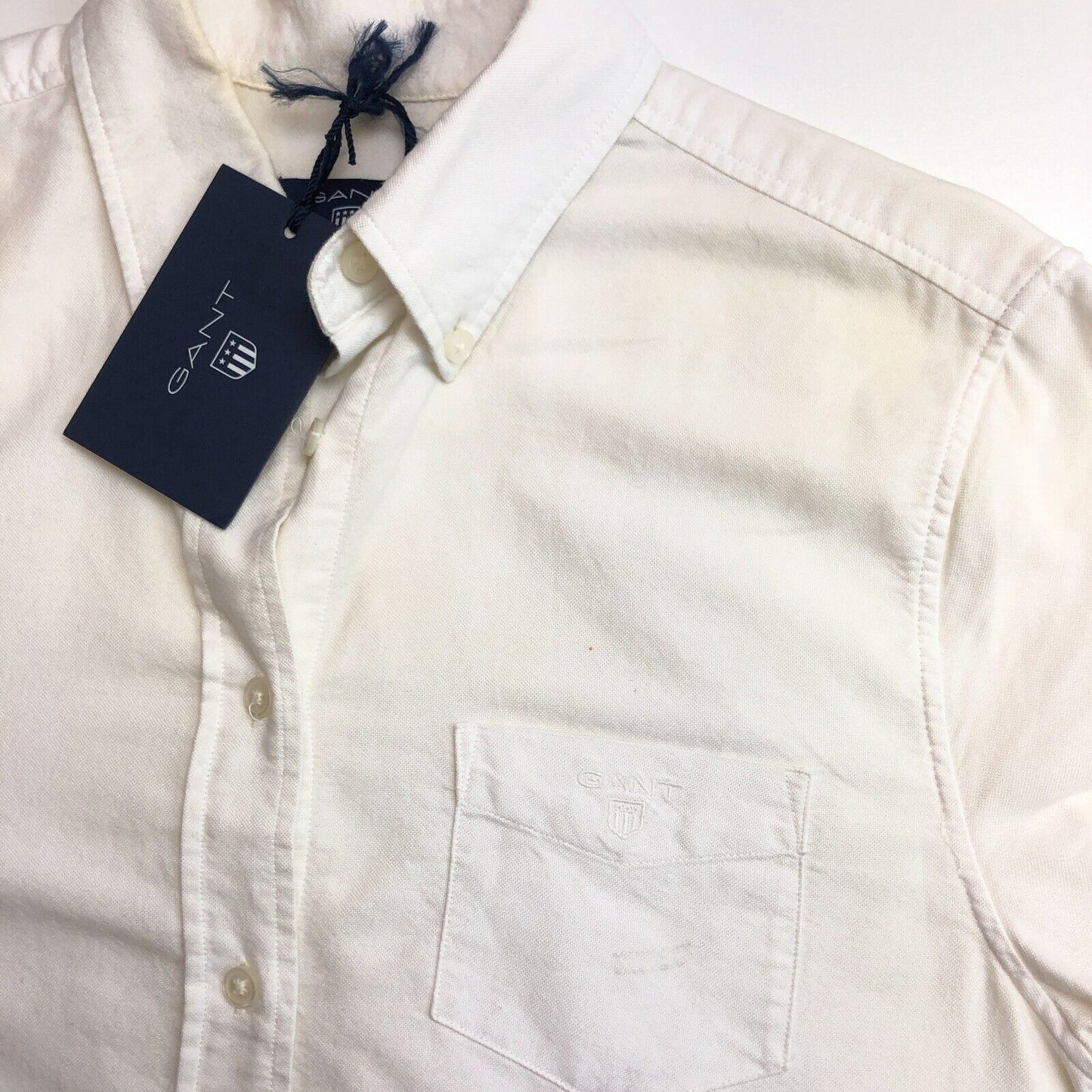 GANT White Oxford Shirt Size EU 32 UK 6 US 2