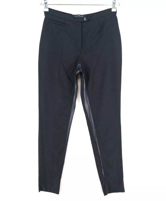 John RICHMOND Black Skinny Pants Trousers Size IT 42 EUR 38 UK 10 US 8