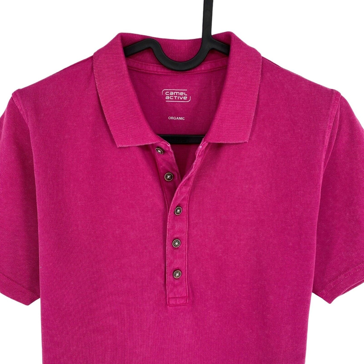 Camel Active Lila Piqué Polo SS Shirt Größe L