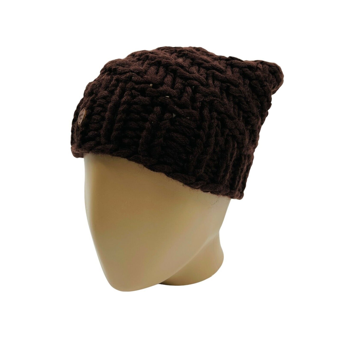 Camel Active – Beanie-Mütze aus weichem Acryl, Braun