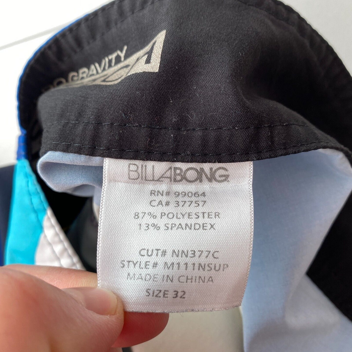 BILLABONG Mehrfarbige Bademode Badehose Shorts Größe W32