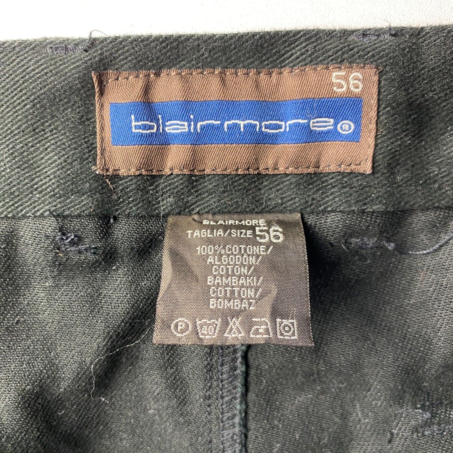 BLAIRMORE Black Regular Straight Fit Jeans Size EUR 56 W42 L36